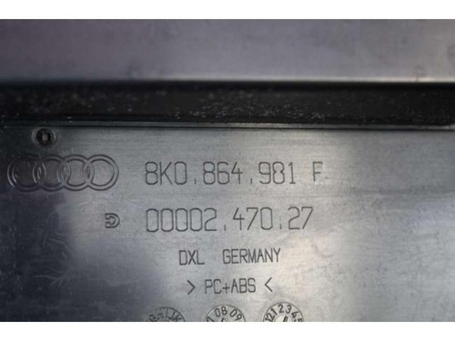 AUDI A5 Sportback 8TA Armlehne 8K0863244A 2009 26283062 - Bild 9 von 12