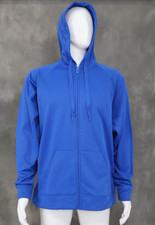 JERZEES - NuBlend Full-Zip Hooded Sweatshirt Royal blue Size XL