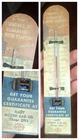 Rare Vintage Thermometer Hart Motor Co Sohio Gas Standard Oil Co Sign