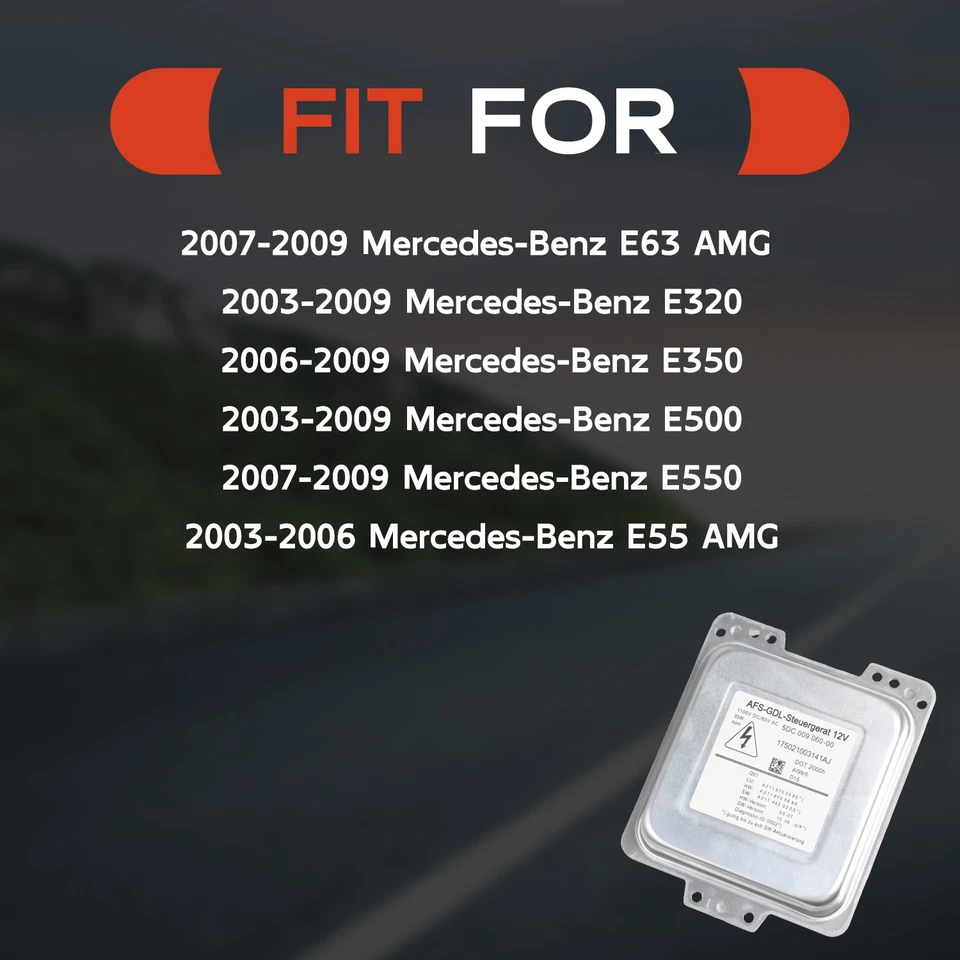 D1S Xenon HID Headlight Ballast Driver Module for Mercedes-Benz E63 AMG E55 AMG - Image 4 of 4