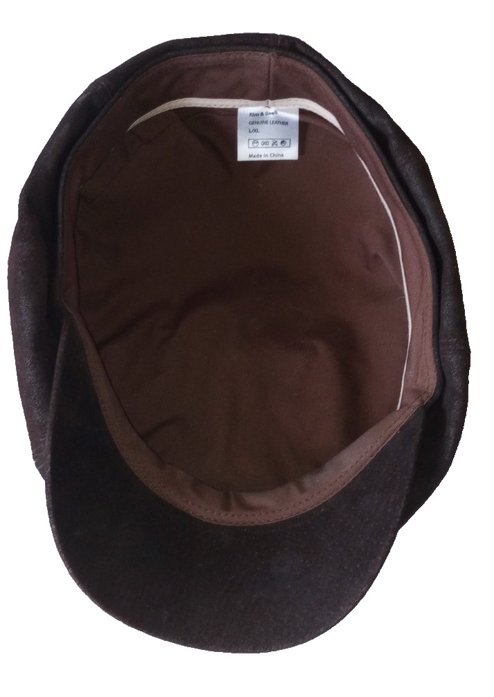 Kim and Bae Newsboy Hat Style KBW-332 Brown Sz. L/XL
