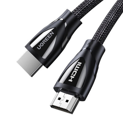 HDMI to HDMI Cable 5m, black, (HDMI 2.1 8K@60Hz) with nylon braid UGREEN/80405