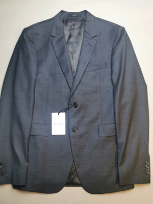 PAUL SMITH Herren Sakko Größe IT 46/UK 36 Kensington Slim Fit Neu mit Etikett Wolle Made Italy
