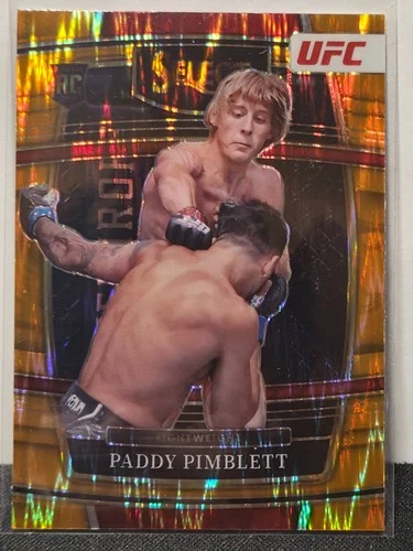 2022 Panini Select UFC Parallel Flash Orange PADDY PIMBLETT RC #61 *PLEASE READ*