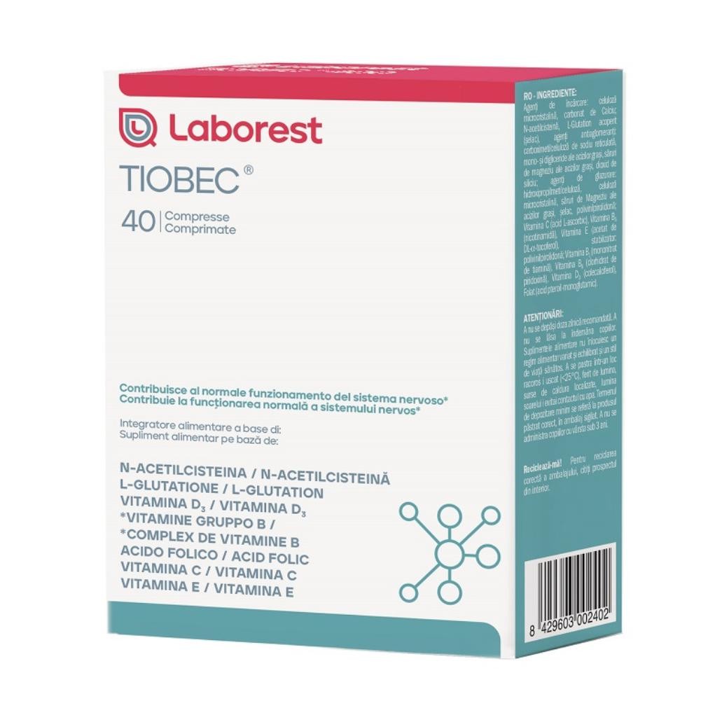 Tiobec 40 Integratore Naturale: Rigenera i Nervi con l'Acido Lipoico