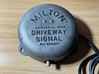 Vintage 1950'S MILTON Oil & Gas Service Station DRIVEWAY BELL No. 805~  Chicago
