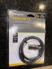 TARGUS DEFCON LAPTOP COMBINATION CABLE LOCK