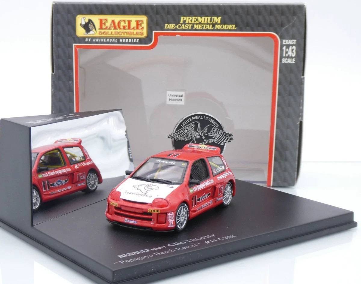 Renault Clio Trophy Papagayo Beach Resort - 1/43 - Jeux & Jouets