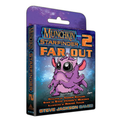 MUNCHKIN STARFINDER 2 FAR OUT board game