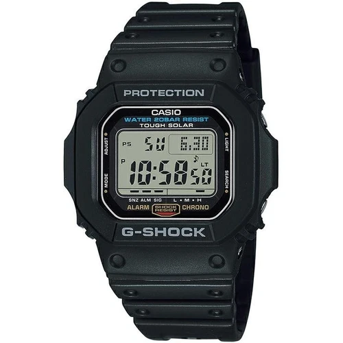 CASIO G-SHOCK G-5600UE-1JF Origin Tough Solar Digital Chronograph Men`s Watch