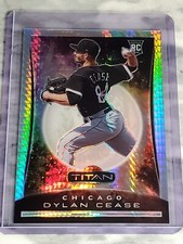 Dylan Cease RC 2020 Panini Titan Hyper Prizm Rookie Card 271/299 #25 White Sox