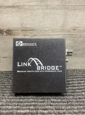 Broadata Link Bridge DVI Video Transmitter Embedded Audio LBO-DVI-AD-R-M-SC-LBK