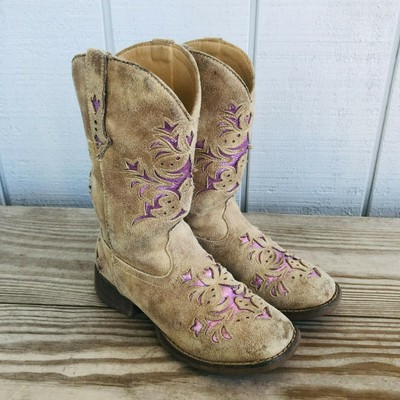 little girl size 13 cowboy boots