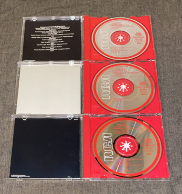 1986 RCA Japan ed1 3CD DDD Ughi: Mozart: The 7 violin concertos