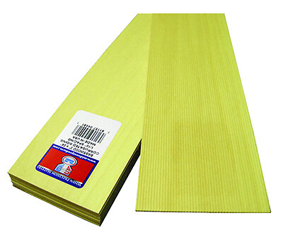 Midwest Products 4404 Basswood, 1/8 x 4 x 24 In. - Quantity 10