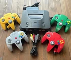 Authentic Nintendo 64 Console Add AV Cables N64 Controller(s) JPN Ver. TESTED