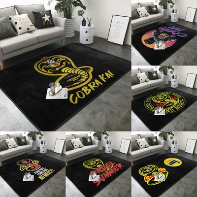 Karate Kid Cobra Kai Anti Skid Area Rug Living Room Bedroom Floor Mat Carpet Ebay