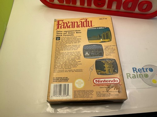 NES Nintendo Entertainment System - FAXANADU - OVP - PAL - Picture 4 of 12