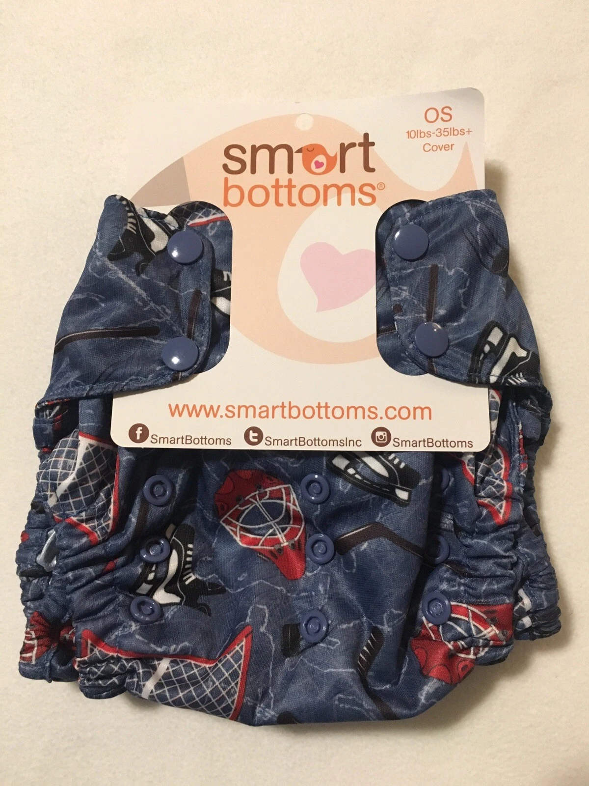 New Smart Bottoms Phil’s Miracle One Size Diaper Cover