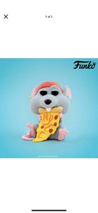 Funko Pop Pizza Rat NYCC Reedpop Exclusive LE 3000 RED Beanie | eBay