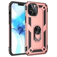 iPhone 16 15 14 13 12 11 X 8 7 Premium Ring Robust Handy Hülle Neu Farbe TH Case