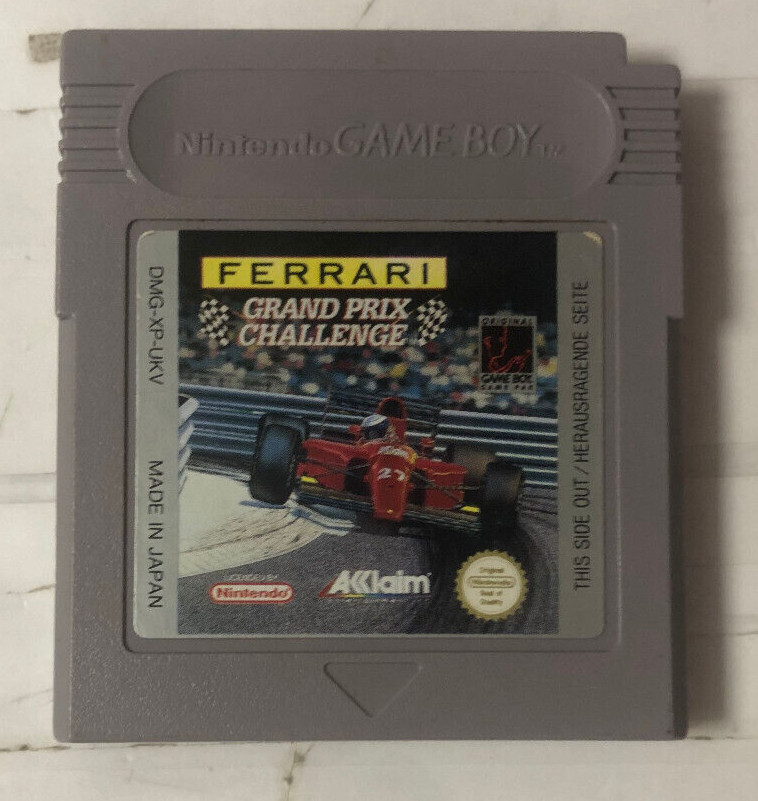 Ferrari Grand Prix Challenge Game Boy