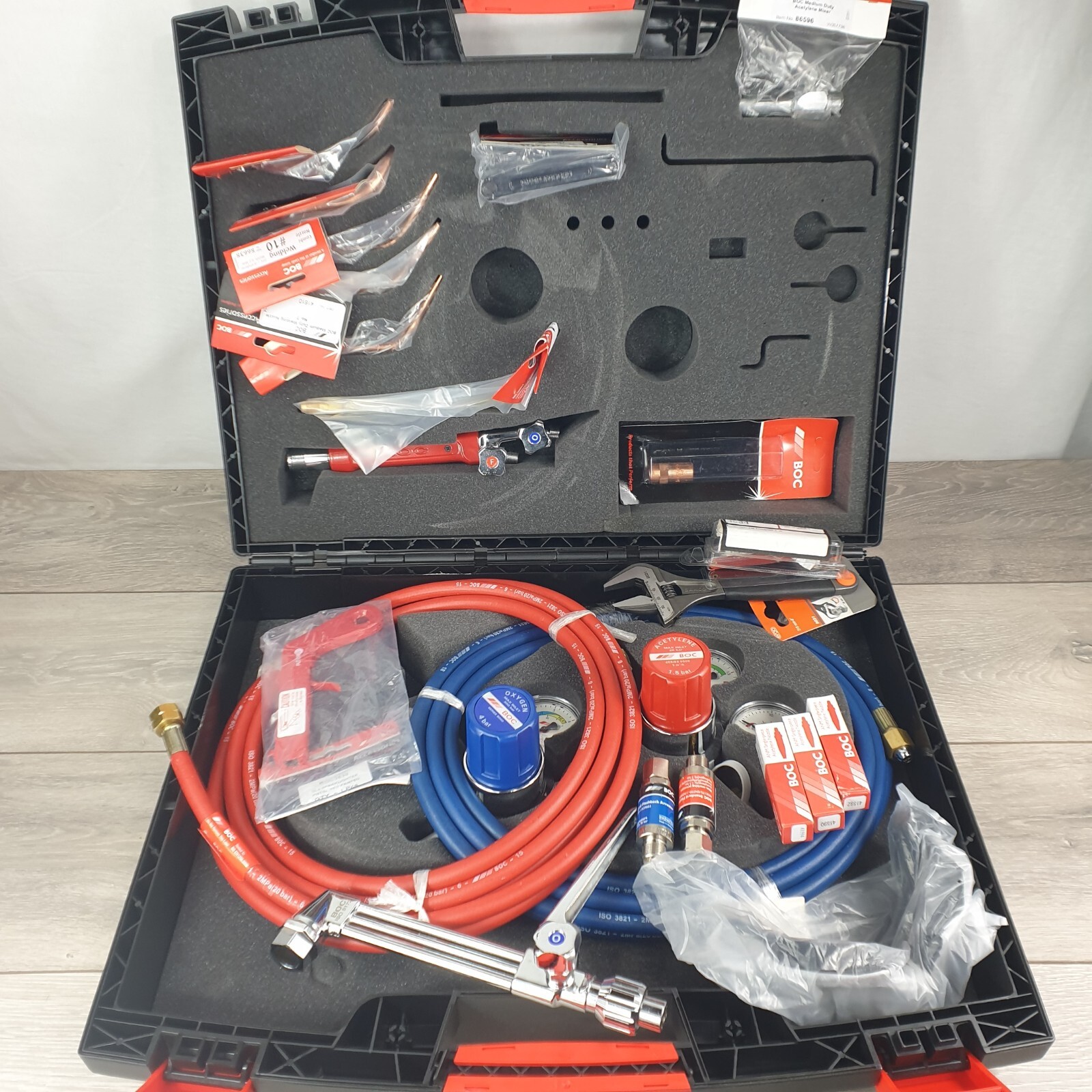 Genuine BOC oxy Acetylene Cutting Welding and Heating Kit Full Set in Case eBay