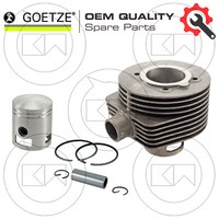 Set Zylinderkit 2 Beleuchtung Zylinder Kolben Ø57 FüR Piaggio Vespa 150 VBB1T