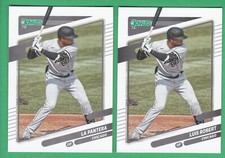 2021 Donruss LUIS ROBERT Nickname Variation La Pantera #143 & Base (2 cards)