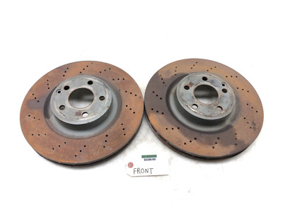 2012-2020 SLK350 SLK250 SLK300 SLC300 LEFT RIGHT FRONT BRAKE ROTOR DISC PAIR OEM
