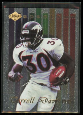 1998 Collector's Edge Spectrum Terrell Davis Denver Broncos #5