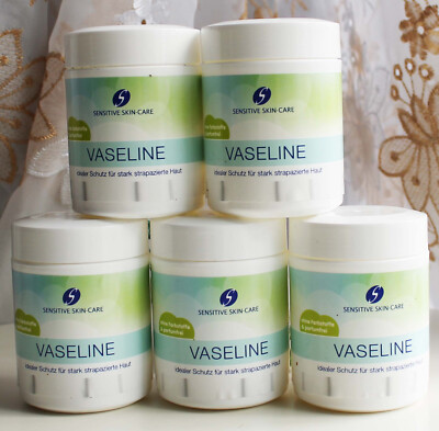 5x125ml Sensitive Skin-Care Vaseline strapazierte Haut Babypflege Altenpflege