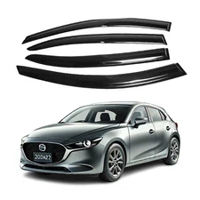 Fits MAZDA 3 Sedan Hatchback 2014-18 Side Window Visor Sun Rain Deflector Guard