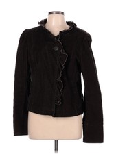 Lux Women Black Blazer L