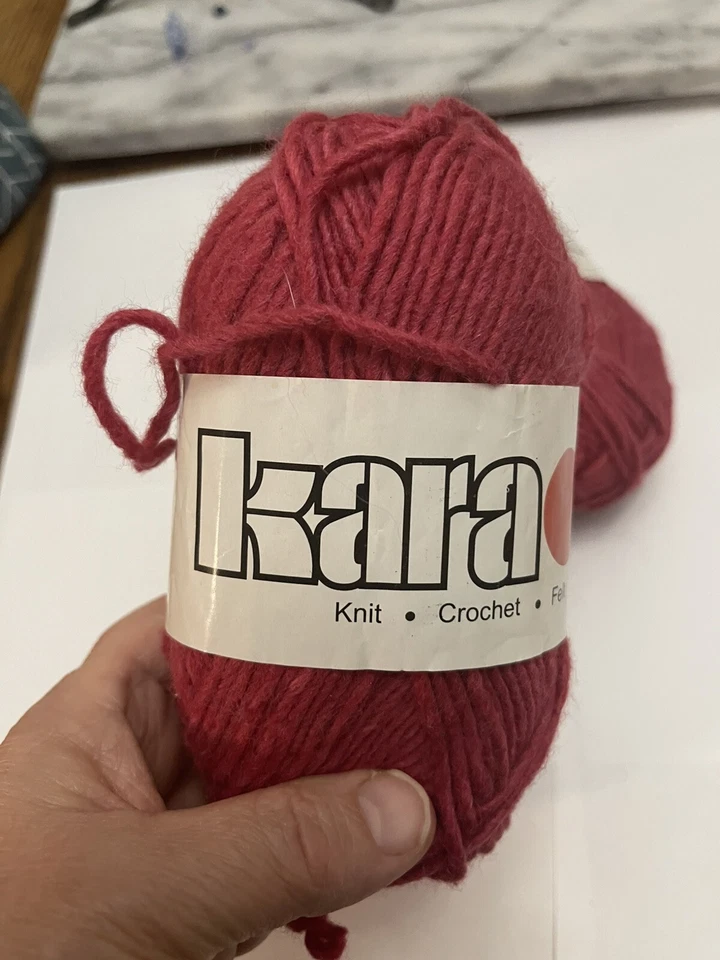 Marca Kara 50 % seda de soja/50 % lana Worsted Foto 3 de 3
