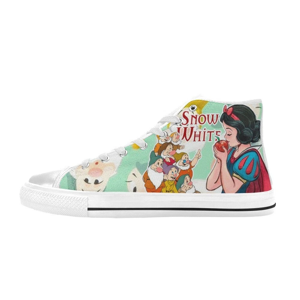Snow White High Top Shoes Sneakers