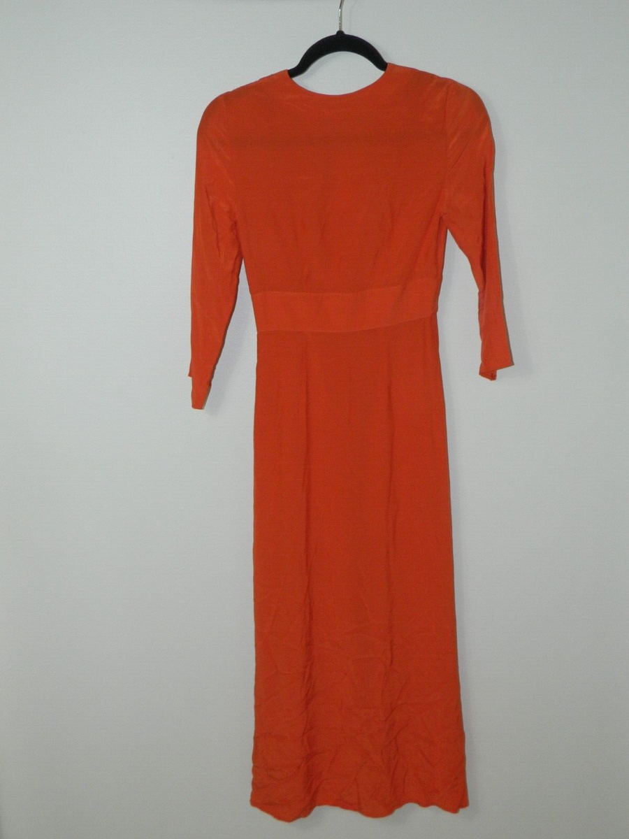 long sleeve empire midi dress other stories & OTHER STORIES Long Sleeve Empire Midi Dress