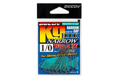 Decoy Ringed Kg Hook Worm417 #2 - #1/0 5pc Accessoires Leurres Souples