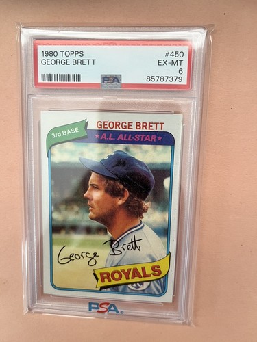 2020 Topps Archives #30 George Brett NM-MT Baseball Card – Kansas City Royals (1955 Retro Design)