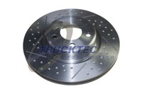 Trucktec Automotive 2X Bremsscheibe Gelocht/Innenbel. FüR BMW 1Er F20 F21 3Er