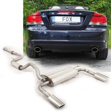 FOX Komplettanlage ab Kat. Volvo C70 II Cabrio 2.4l ab 2006 re li je 1x115x85mm