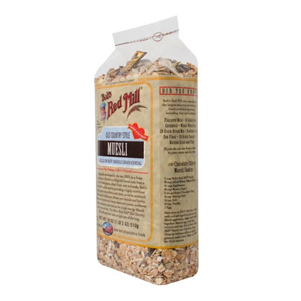 Bob's Red Mill Old Country Style Muesli Whole Grain Cereal 18 Oz