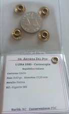 1 LIRA 1985 FDC PERIZIATA REPUBLICA ITALIANA 1947