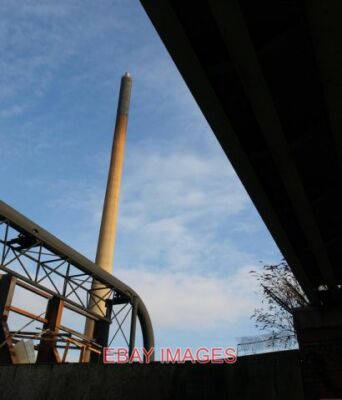 PHOTO  KINGSTON UPON HULL 'RECKITT'S' CHIMNEY FROM BANKSIDE IN STONEFERRY ANOTHE