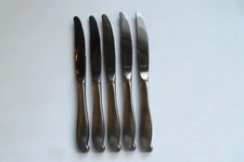 5 Wallace MCM Circe Stainless 8 3/4" Dinner Knives - 2 Sets Available