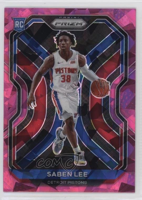 2020-21 Panini Prizm Pink Ice Prizm Saben Lee #261 0c4