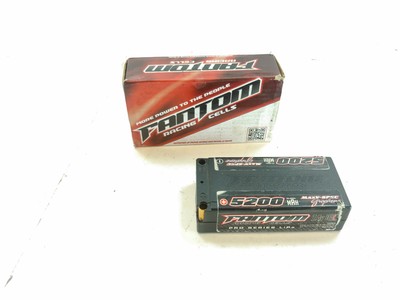 Fantom 5200mAh 130C 7.4v 2-Cell SHORTY Silicon Graphene Lipo Battery CRACKING