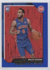 2018-19 Panini NBA Hoops Blue Bruce Brown #255 0y59