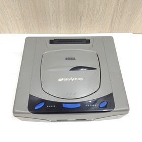 Japanese Sega Saturn Console Bundle with 2 Controllers & 6 Games Tested Working