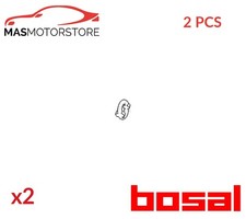 AUSPUFFHALTER AUSPUFFGUMMI BOSAL 255-841 2PCS I FÜR BMW 5,E34 2L,1.8L,2.4L,2.5L